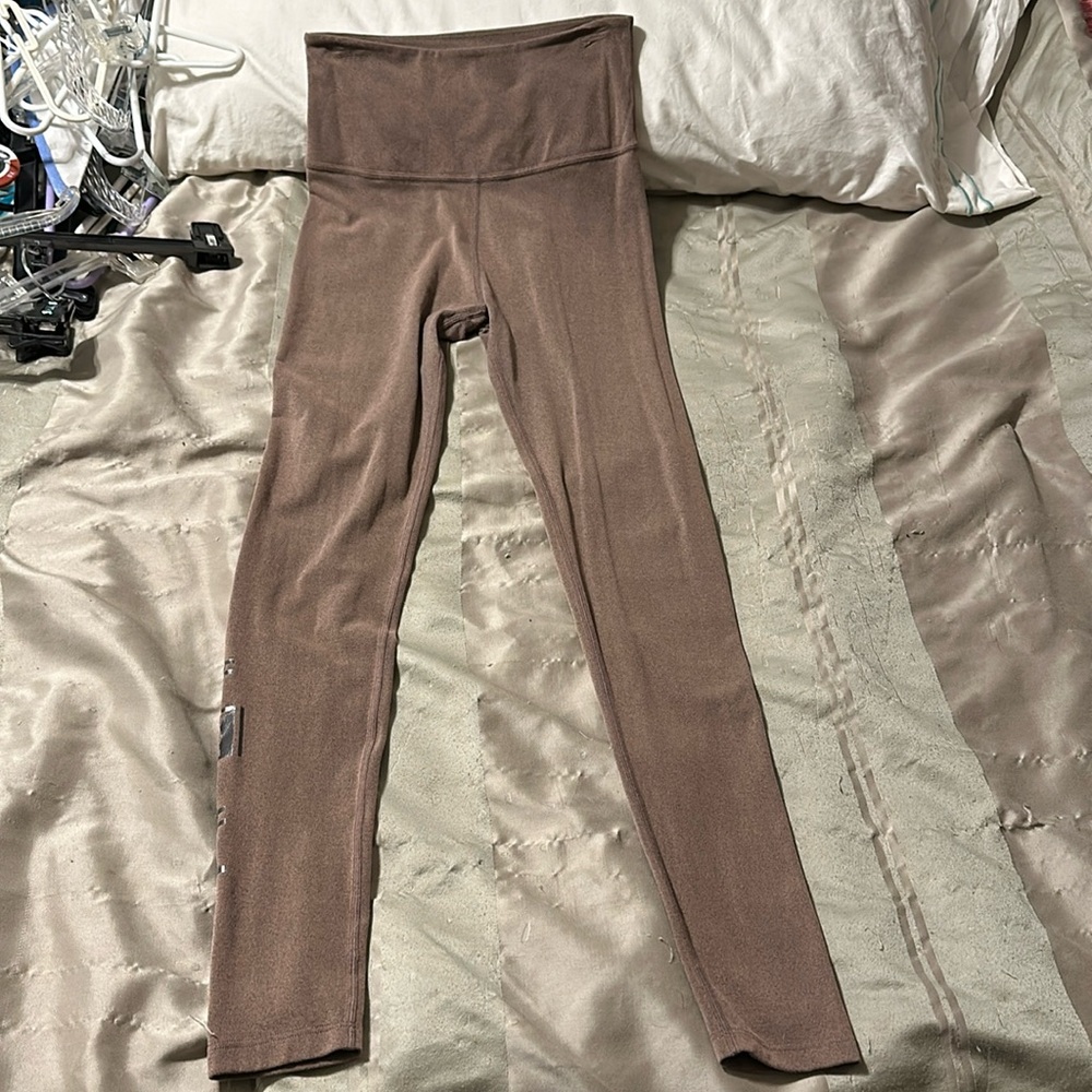 Beyond Yoga X Bar Method leggings size L Dusty Rose color